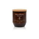 WoodWick ReNew Tomato Leaf & Basil svíčka střední